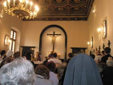 Msza �w. w kaplicy prywatnej Arcybiskup�w Krakowskich.