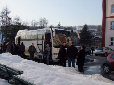 Przyjazd grupy w�gierskiej.