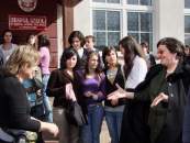 Po�egnanie go�ci z Budapesztu.