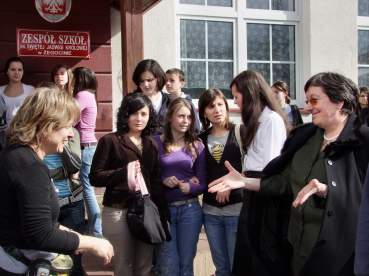 Ostatnie chwile przed wyjazdem W�gr�w.