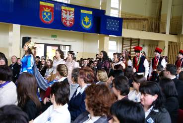 Sztandar dla ZS w �egocinie.