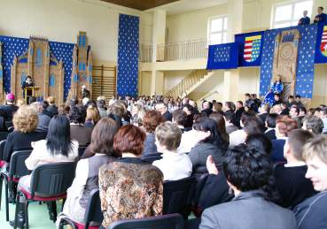 Sztandar dla ZS w �egocinie.