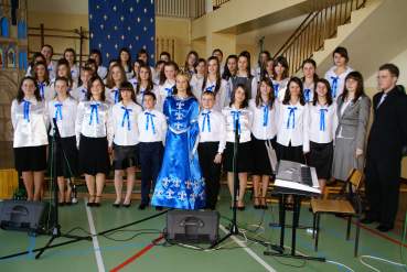 Sztandar dla ZS w �egocinie.