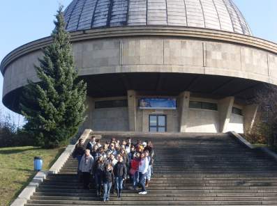 Wycieczka do Planetarium w Chorzowie.
