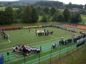 Oddanie do u�ytku kompkeksu sportowego.