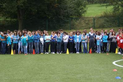 Oddanie do u�ytku przyszkolnego kompleksu sportowego.