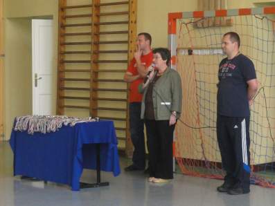 Apel podsumowuj�cy Dzie� Sportu Szkolnego.