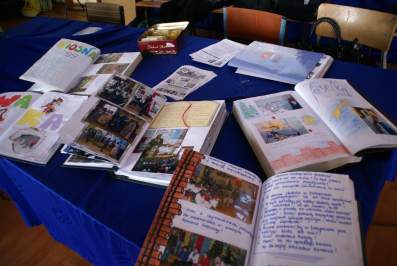 Na stoisku ZS w �egocinie.