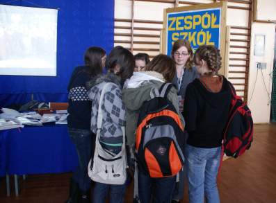 Na stoisku ZS w �egocinie.