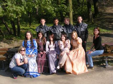 Inscenizacja "Wizyta Kr�la Kazimierza Wielkiego w Bochni".