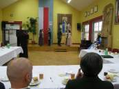 Spotkanie z kapelanami w szkolnej auli.