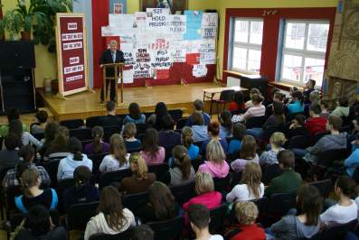 Spotkanie z krytykiem literackim - Panem Waldemarem Szmaszczem.