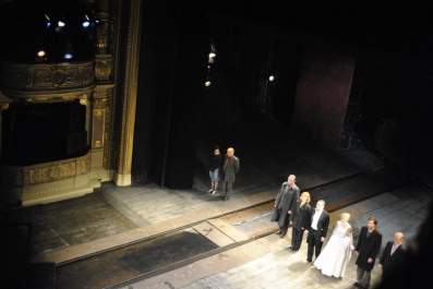 W Teatrze Starym w Krakowie.