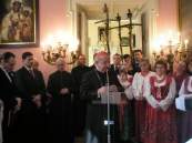 Spotkanie z JE KS. Kardyna�em Dziwiszem.