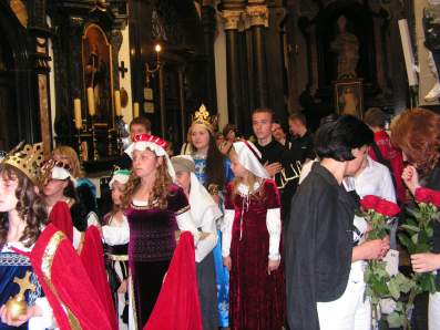 Nasza delegacja w Katedrze.