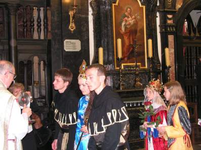 Msza �wi�ta w Katedrze Wawelskiej.