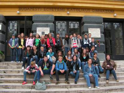 Z wizyt� u w�gierskich przyjaci�.