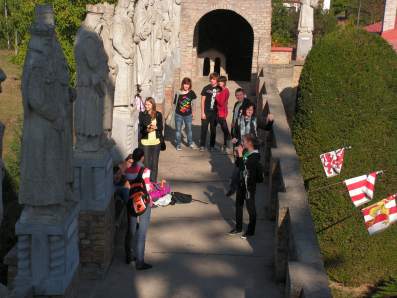 Z wizyt� u w�gierskich przyjaci�.