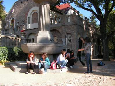 Z wizyt� u w�gierskich przyjaci�.