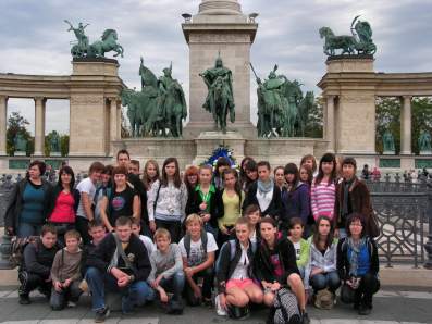 Z wizyt� u w�gierskich przyjaci�.