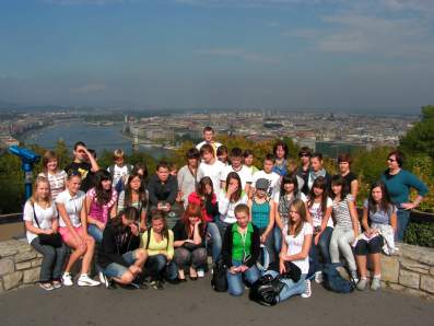 Z wizyt� u w�gierskich przyjaci�.