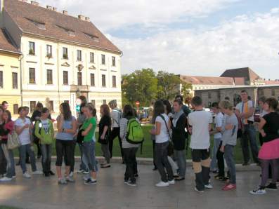 Z wizyt� u w�gierskich przyjaci�.