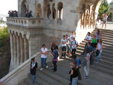 Z wizyt� u w�gierskich przyjaci�.