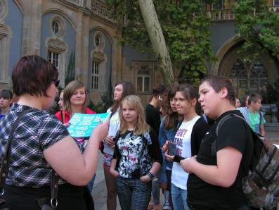 Z wizyt� u w�gierskich przyjaci�.