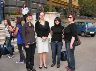 Z wizyt� u w�gierskich przyjaci�.