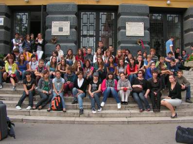 Z wizyt� u w�gierskich przyjaci�.