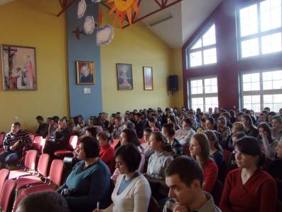 Wyk�ad dr Teofila Wojciechowskiego w ZS w �egocinie.