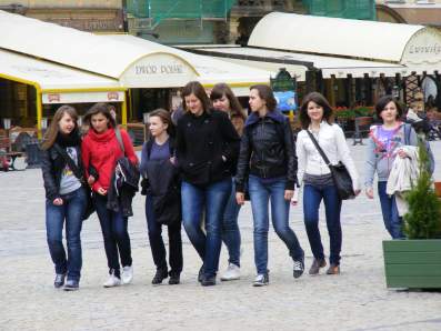 Na wycieczce we Wroc�awiu.