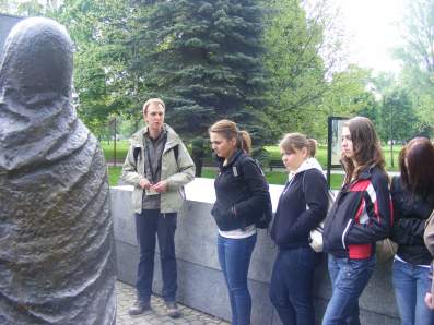 Na wycieczce we Wroc�awiu.