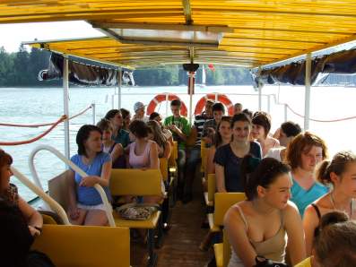 Przeja�d�ka po zalewie.