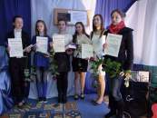 Laureatki konkursu recytatorskiego.