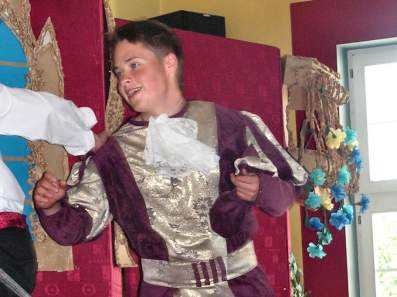 Przedstawienie "Romeo i Julia".