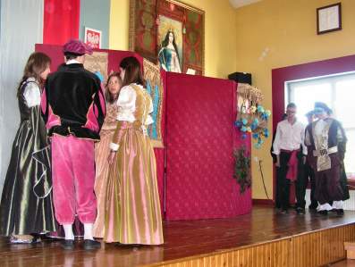 Przedstawienie "Romeo i Julia".