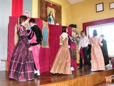 Przedstawienie "Romeo i Julia".