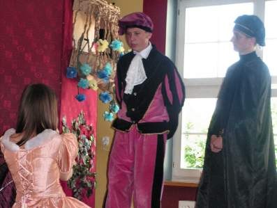 Przedstawienie "Romeo i Julia".