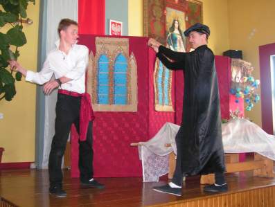 Przedstawienie "Romeo i Julia".