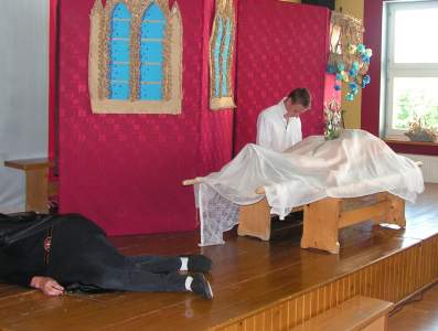 Przedstawienie "Romeo i Julia".