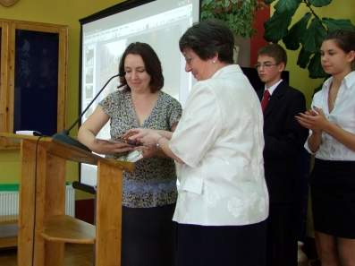 Medal "Fac quod vides" dla K. Kogutowicz.