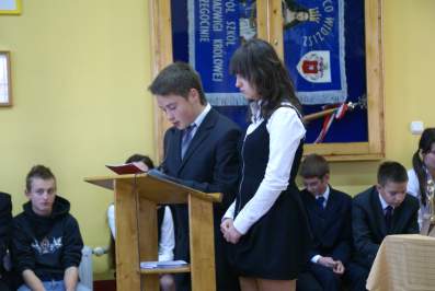 Dzie� Edukacji Narodowej w Gimnazjum.