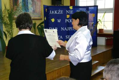 Dzie� Edukacji Narodowej w Gimnazjum.