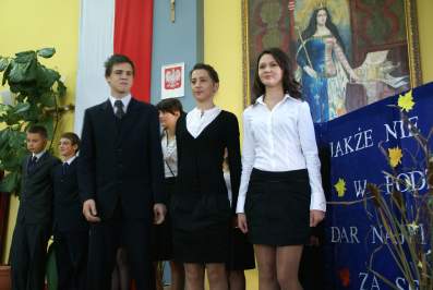 Dzie� Edukacji Narodowej w Gimnazjum.