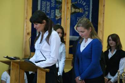 Dzie� Edukacji Narodowej w Gimnazjum.