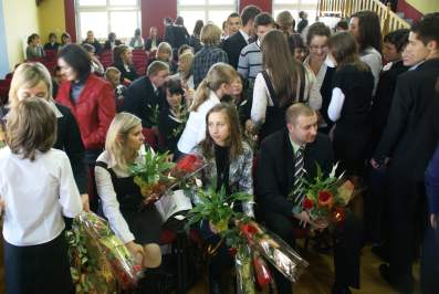 Dzie� Edukacji Narodowej w Gimnazjum.