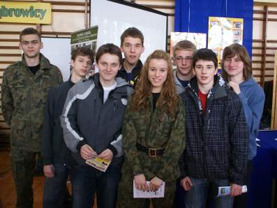 Na Gie�dzie Zawodoznawczej w Bochni.