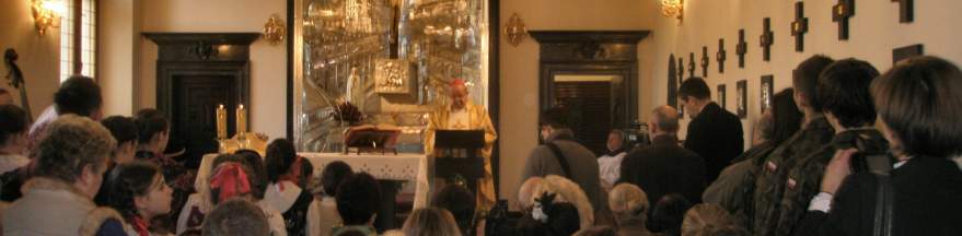 Msza �wi�ta w Krakowskiej Kurii.