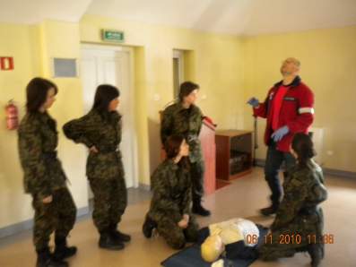 Zaj�cia w Nowym S�czu.